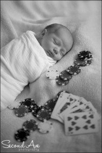 newborn, photoblog, project 52, family photographer, portrait photographer, Virginia photographer, black and white, monochrome, poker, robin long photography, purebaby, 