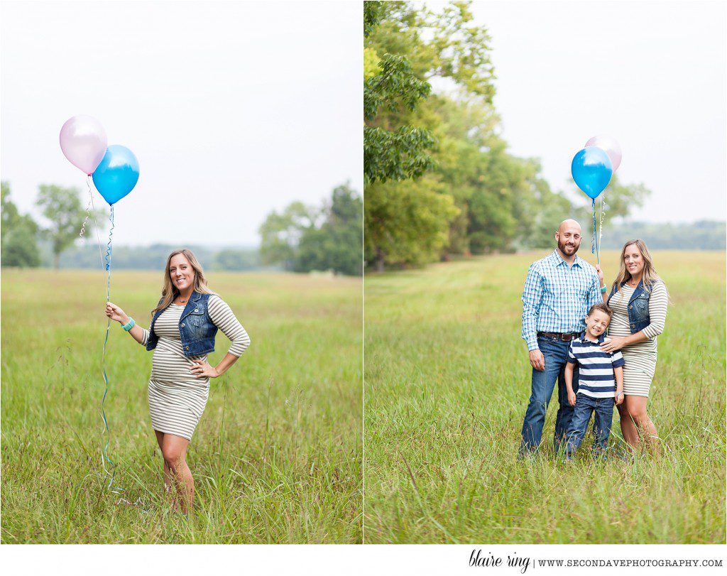 The C Family Gender Reveal | Leesburg, Va Family & Maternity Photographer © second ave photography
