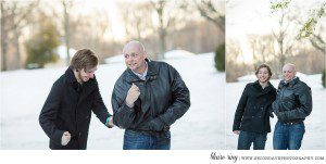 When a session begins AND ends with a snowball fight in front of a Leesburg VA family photographer - you know it's going to be a lot of fun!