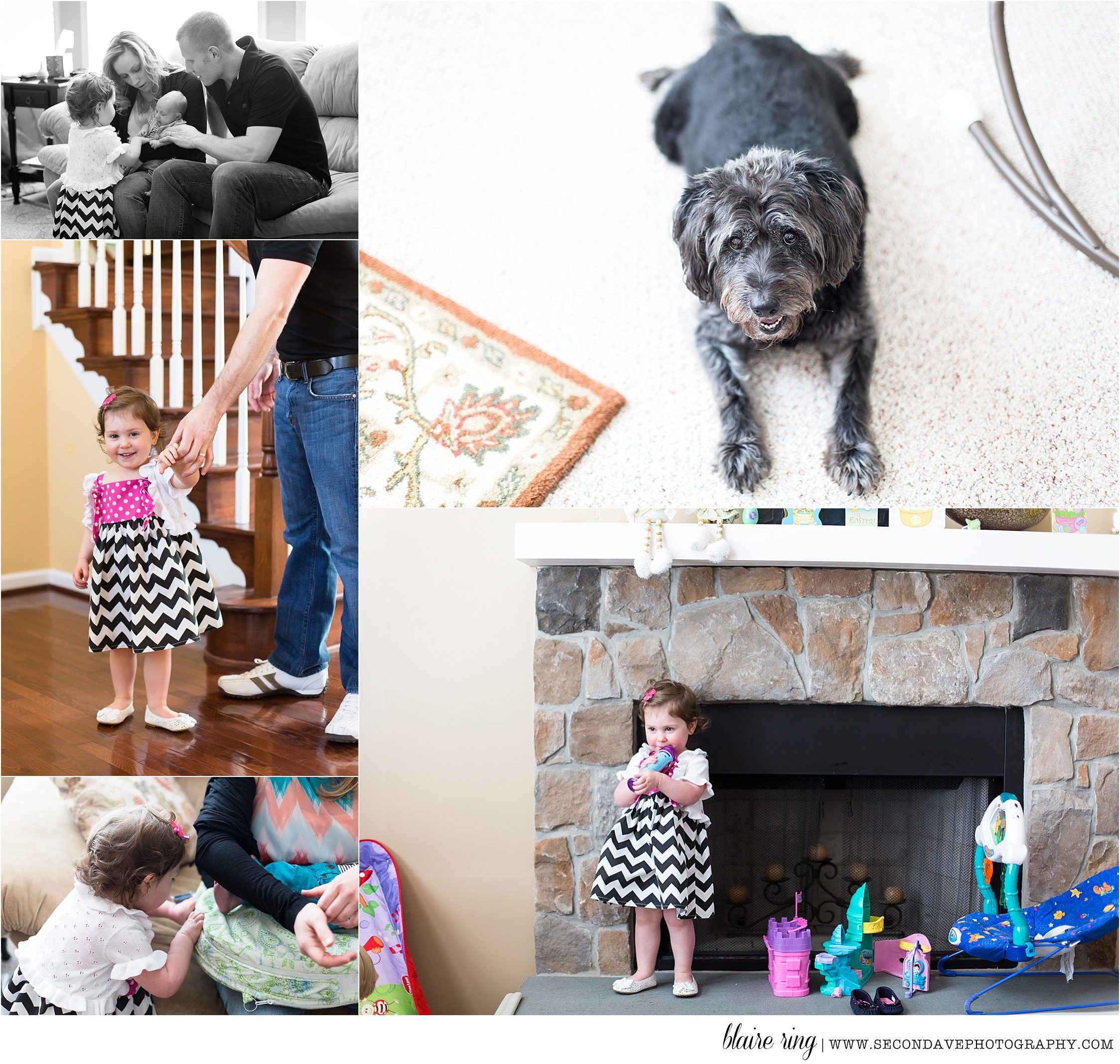 Beautiful baby boy joins his family at home and documented by Northern Virginia newborn photographer.