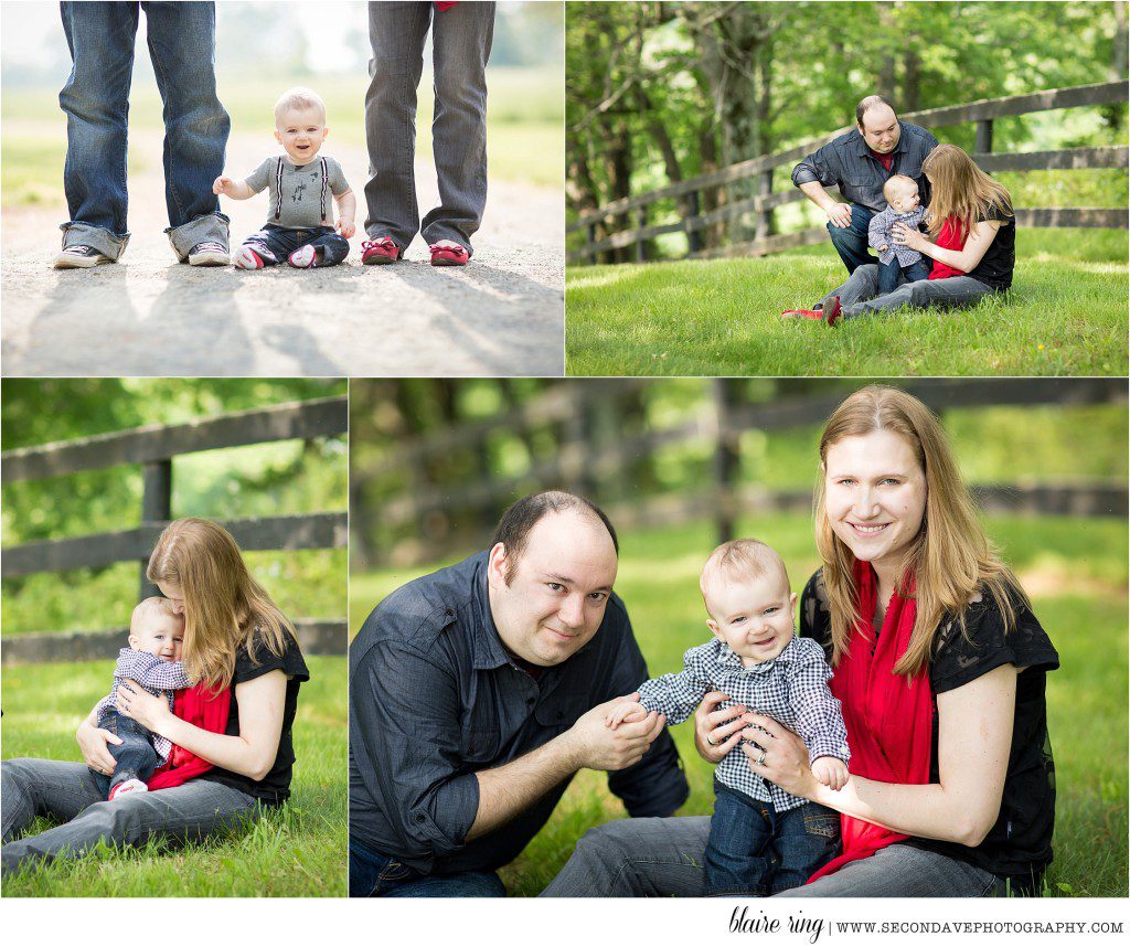 Lifestyle family photography in Leesburg VA with a rad family of 3 at Morven Park.