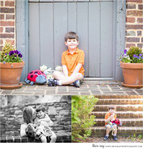 A family photographer in Aldie, VA explores the Aldie Mill and a secret location with a joyful family of three!