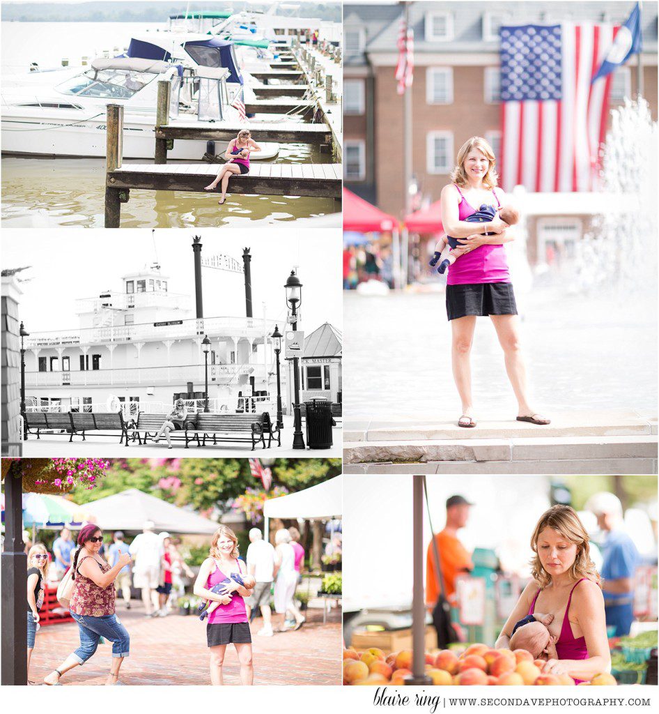 My favorite photos of the women who participated in the Public Breastfeeding Awareness Project 2015 with a Northern Virginia breastfeeding photographer.