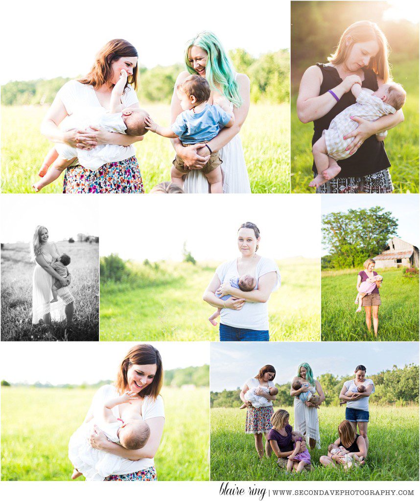 My favorite photos of the women who participated in the Public Breastfeeding Awareness Project 2015 with a Northern Virginia breastfeeding photographer.