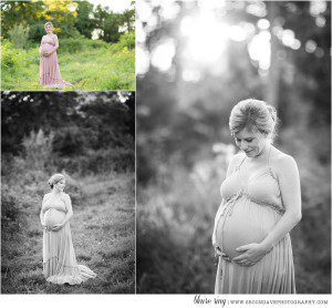 Half a dozen maternity photographers in Washington DC area get together to photograph an expecting couple in a gorgeous stylized Golden Hour shoot!