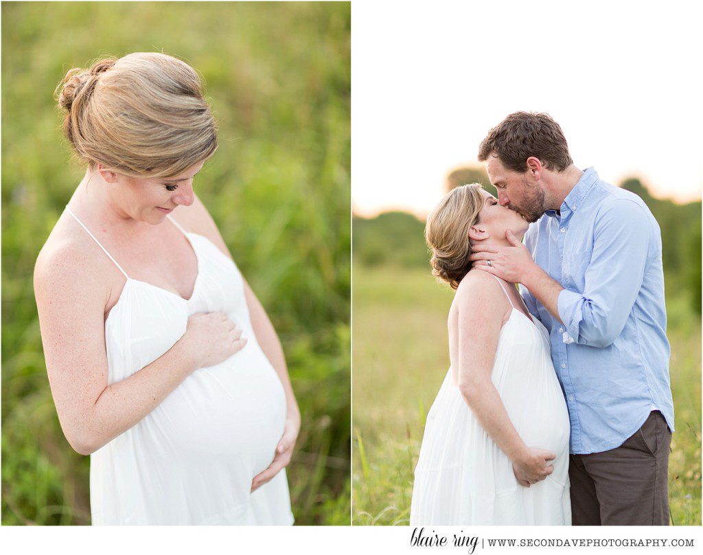 Half a dozen maternity photographers in Washington DC area get together to photograph an expecting couple in a gorgeous stylized Golden Hour shoot!
