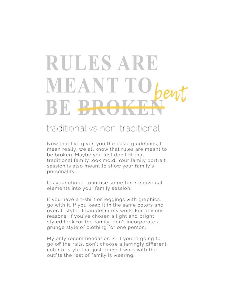 12 RULES ARE MEANT TO BE BROKEN INFO
