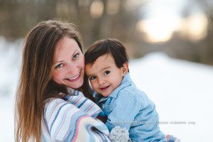 Snowy breastfeeding portraits in Northern Virginia and the Washington DC metro area. Empowering mothers on their breastfeeding journey.