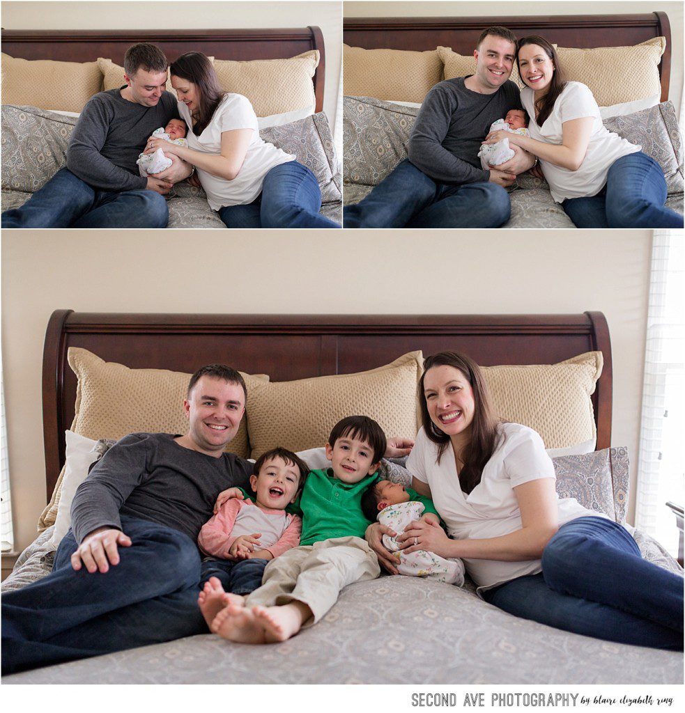 Blaire is an Ashburn VA newborn photographer offering a mix of lifestyle family and posed baby photos from the comfort of your own home.