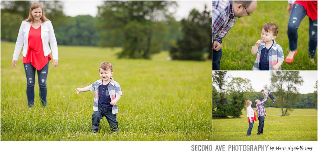 Rustic outdoor barn setting for family photo session, at Morven Park in Leesburg with Northern Virginia family photographer.