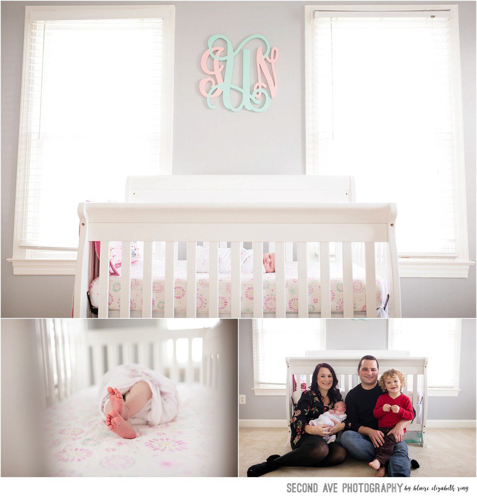 The best part of being a Northern Virginia newborn photographer is going to my client's homes and photographing their families during such an amazing time. Lifestyle newborn family session in Northern Virginia.