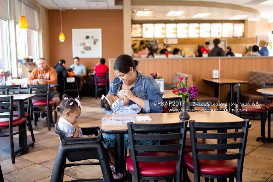 Photos of the moms and babes for the 2017 Public Breastfeeding Awareness Project, by Northern Virginia breastfeeding photographer Blaire Ring.