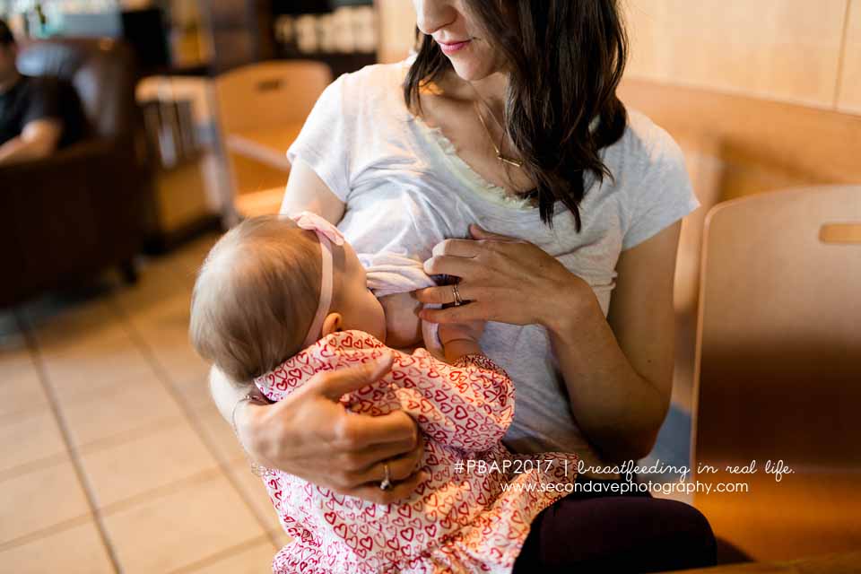 Photos of the moms and babes for the 2017 Public Breastfeeding Awareness Project, by Northern Virginia breastfeeding photographer Blaire Ring.