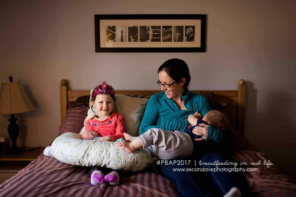 Photos of the moms and babes for the 2017 Public Breastfeeding Awareness Project, by Northern Virginia breastfeeding photographer Blaire Ring.