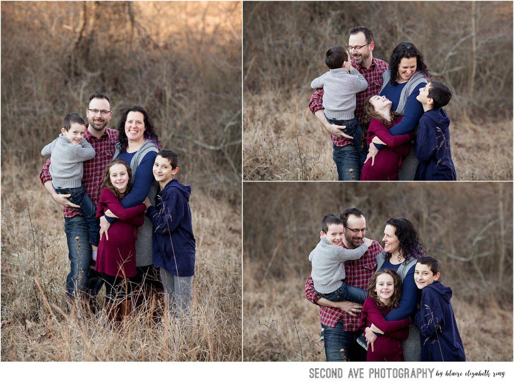 Family of 5 at Rust Nature Sanctuary. Now booking Northern Virginia family photography sessions through Summer 2018. Serving the entire DC area.