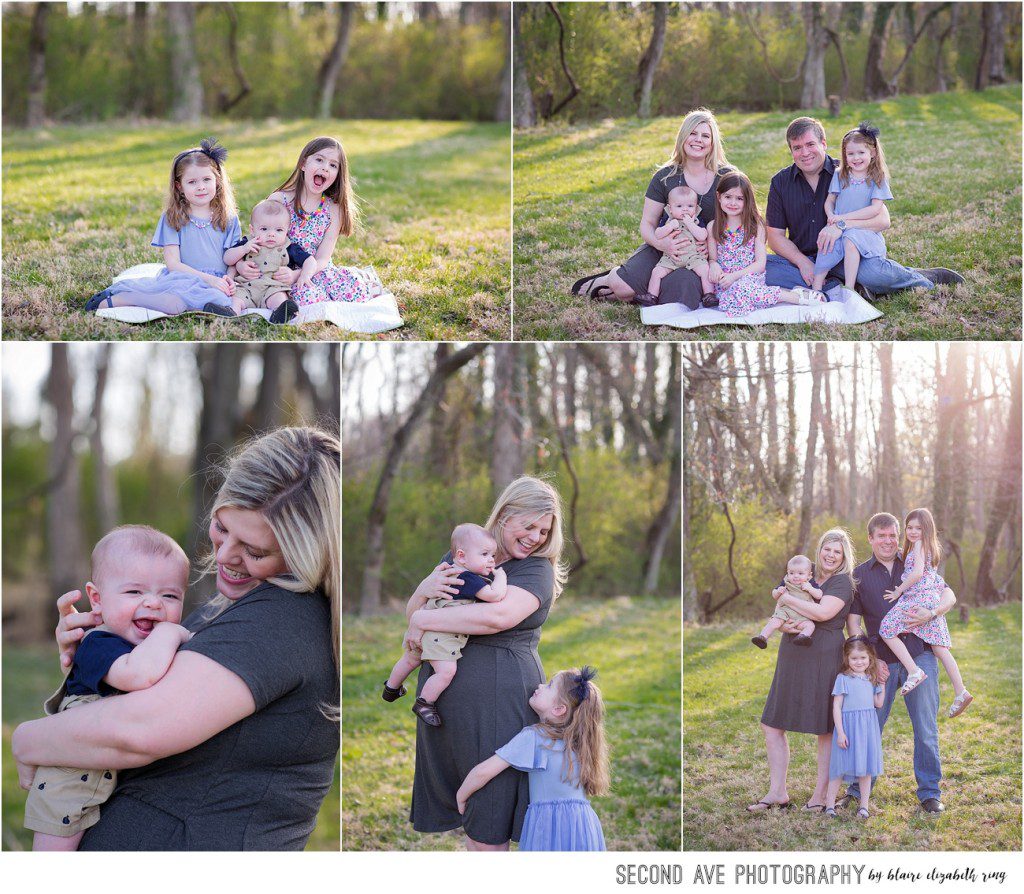 Third annual Northern VA family photography "Hug a Preemie" March of Dimes March for Babies fundraiser mini sessions at Morven Park in Leesburg.