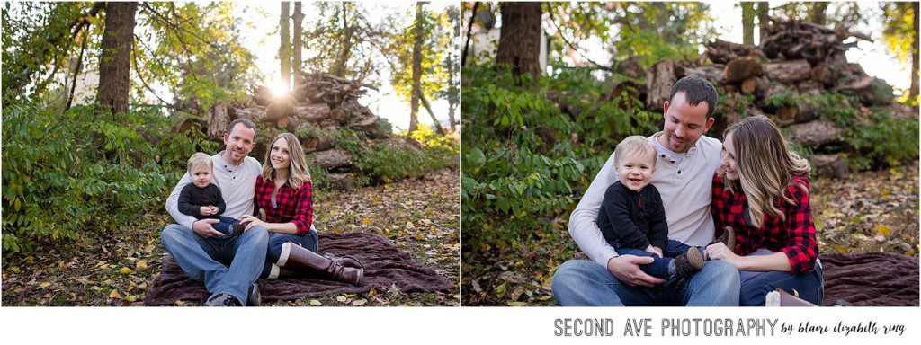 Small business owners and family of 3 photographed at Rust Nature Sanctuary by DMV family photographer. Lots of beautiful sunlight and greenery.