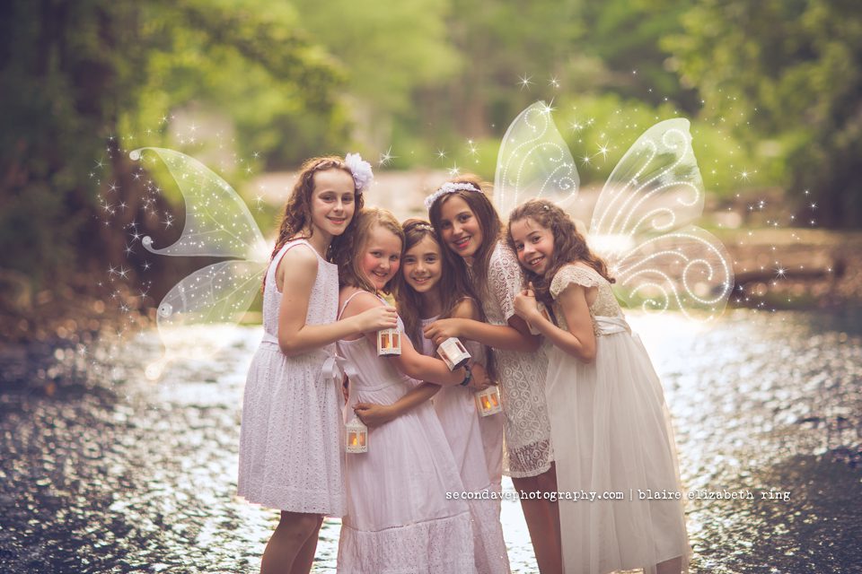 I live in this neighborhood that has the best group of girlfriends. This is the story of fairy friends as told by a childhood photographer in Leesburg VA.