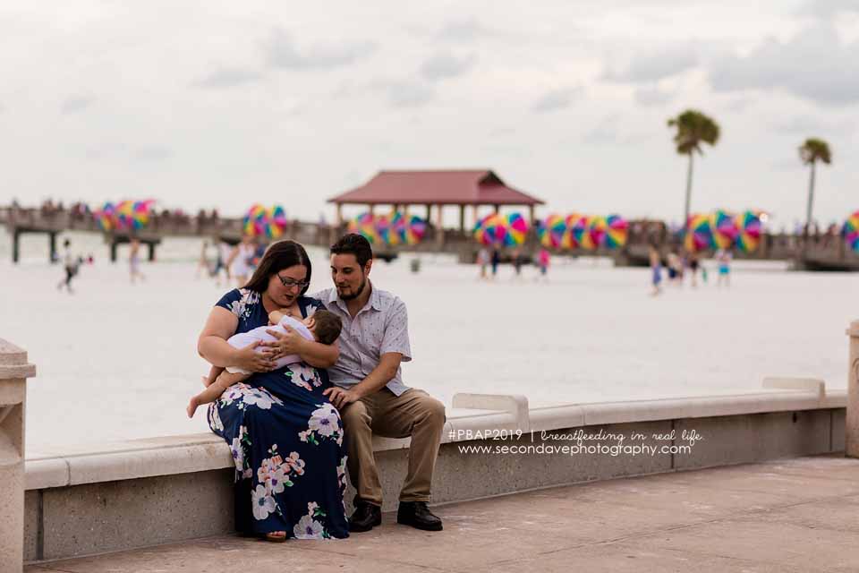 Photos of the moms and babes for the 2019 Public Breastfeeding Awareness Project, by Northern Virginia breastfeeding photographer Blaire Ring.