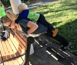 It's so hard to find time to work out with young children at home. Today's guest blogger is a fitness coach who shares her tips on doing just that.