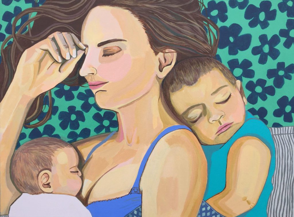 The importance of portraying motherhood in art, what kind or painting you'd be, and why you should find your own creative outlet during a pandemic.