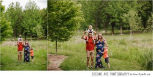 Family of 4, soon to be 5 planned their Northern Virginia maternity photo shoot months ago - before COVID and social distancing.