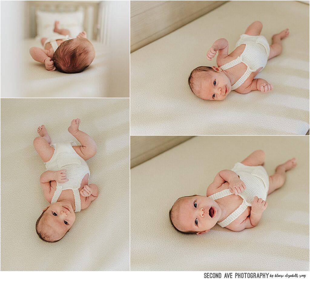 The art of lifestyle newborn photography in Northern Virginia and the magic of creating a cozy environment for capturing authentic moments.