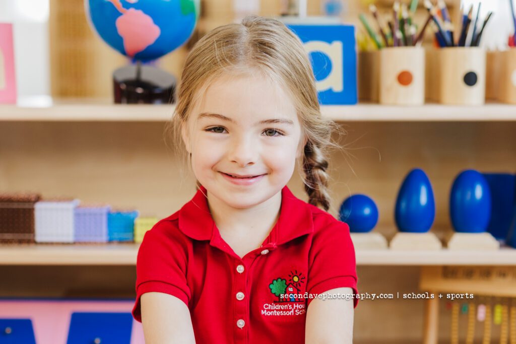 School pictures showing multiple poses of a child available for parent selection, by Northern Virginia school photographer.